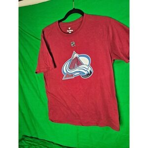 NHL Colorado Avalanche MacKinnon T-Shirt Men's L by Fanatics Hockey In EUC